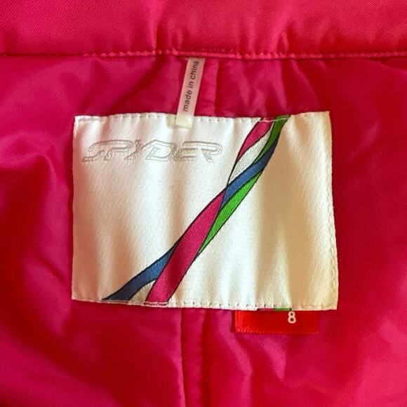 Women’s Spyder Hot Pink Winner Athletic Fit Snow Ski Pant Size 8 - Picture 6 of 8